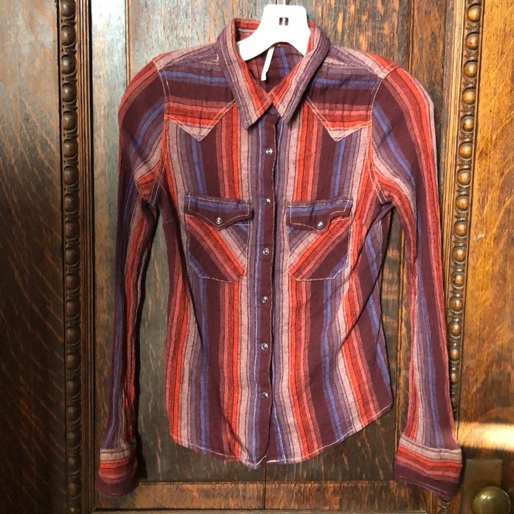 Free People button down